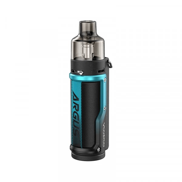 VOOPOO Argus 40w Pod Mod Kit, Leather Blue, EVPE Crystal Clear Vape Store