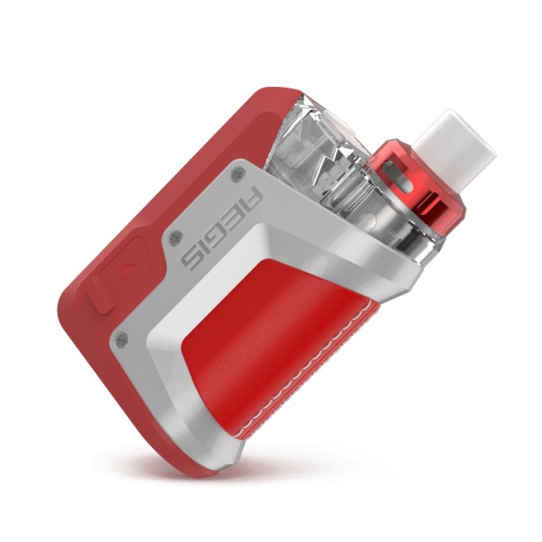 GeekVape Aegis Hero Pod Mod Kit, Red White, EVPE Crystal Clear Vape Store