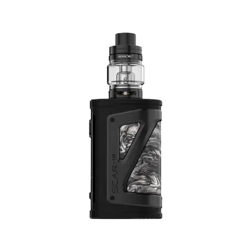 SMOK Scar 18 Kit, Black and White, EVPE Crystal Clear Vape Store