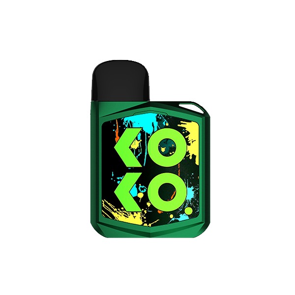 Uwell Caliburn Koko Prime Pod Kit, Prime Green, EVPE Crystal Clear Vape Store